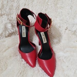 Red Steve Madden Heels